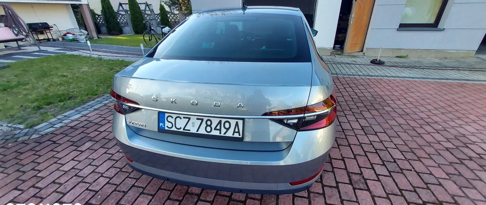 Skoda Superb cena 91900 przebieg: 81900, rok produkcji 2019 z Przedbórz małe 232